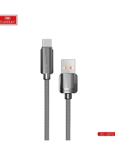 Earldom USB Data Cable EC-187C - 2.4A Fast Charging & Sync (USB to USB-C) - Saif Al Najmi Kw